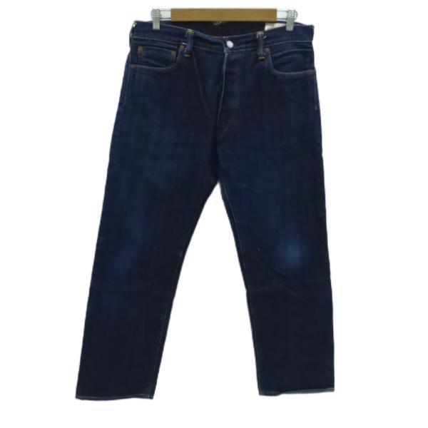 EVISU ダークブルー ストレートデニムパンツ EVISU（エヴィス） EVISU 2900 ジーンズ デニムパンツ ストレート