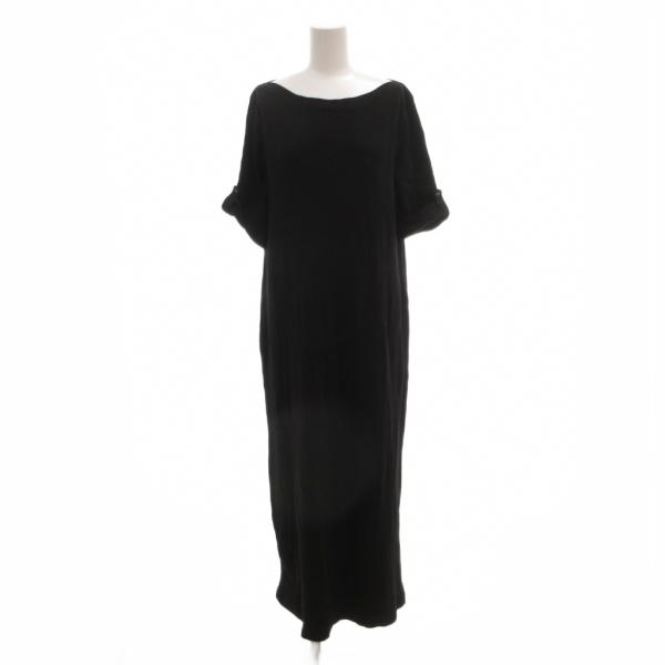 ローレンラルフローレン LAUREN RALPH ワンピース M リブニット 5分袖