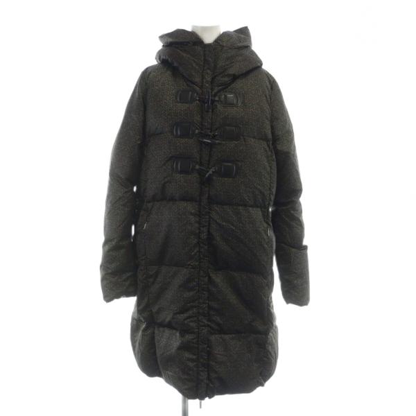 マックスマーラ ポリエステル×ナイロン ダウンコート 42 カーキ Max Mara WEEKEND マックス マーラ ウィークエンド ダウンコート 40