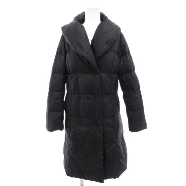 ROPE'（ロペ） ROPE ロング ダウンコート 38 紺 ネイビー ショール