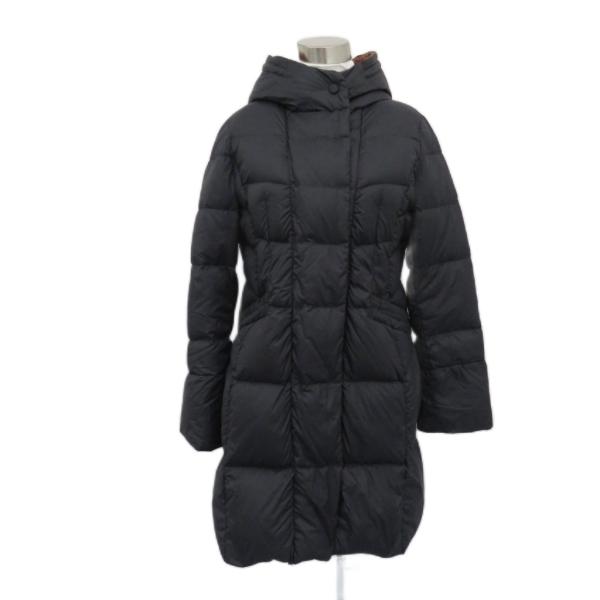 バトームーシュ BATEAU MOUCHE ダウンコート ミドル丈 40 紺 ネイビー