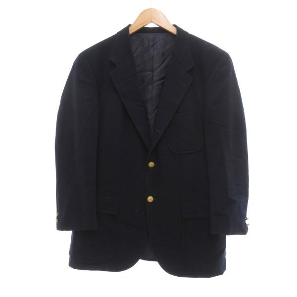 Kent ブレザー 紺ブレ テーラードジャケット 98A7 紺 ネイビー 金