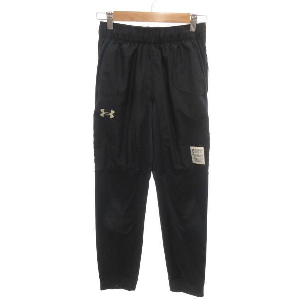 アンダーアーマー UNDER ARMOUR トレーニングパンツ ゴムウエスト 裏毛 ジョガータイプ 160 黒 ブラック /YJ ■GY60 キッズ【ブランド】アンダーアーマー UNDER ARMOUR【表記サイズ】160【実寸サイズ】ウエ...