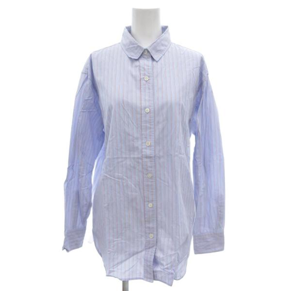 23区（ニジュウサンク） オンワード樫山 シャツ 40 水色 ライトブルー