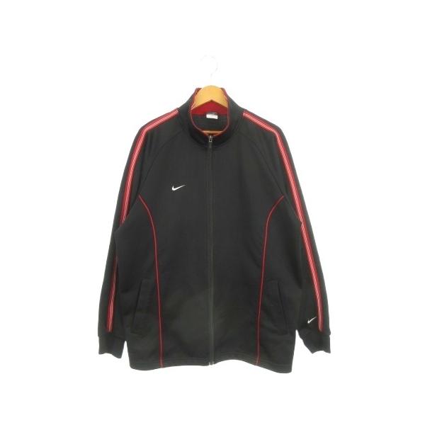 NIKE（ナイキ） ジャージ ジャケット XL 黒 ブラック 赤 レッド