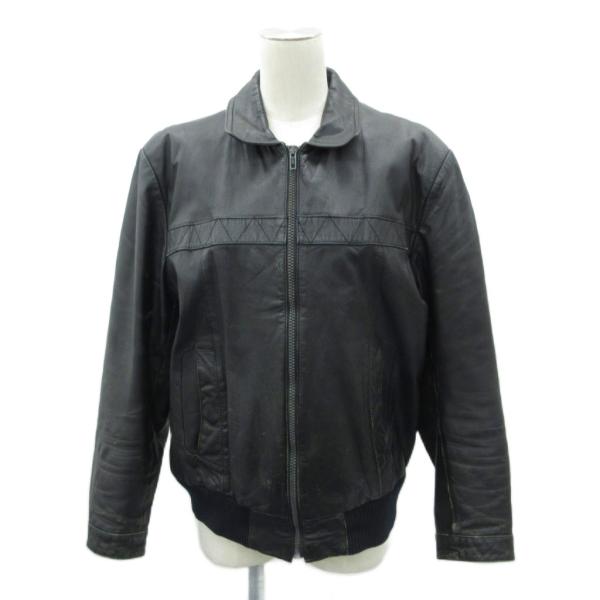 23区ONWARD オンワード　ブラックレザージャケット 羊革38号 23区ONWARD オンワード ブラックレザージャケット 羊革38号 ラムレザー