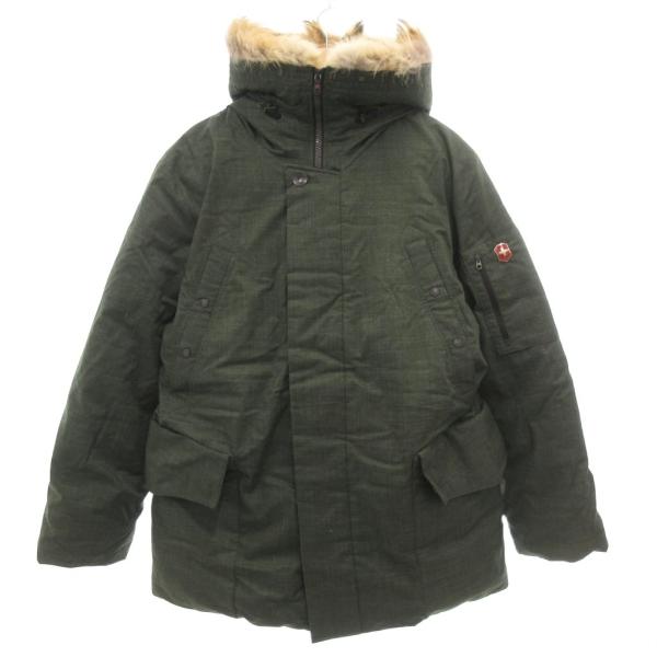 AXESQUIN フード付きダウンジャケット L カーキ AXESQUIN / Sirius UL Down Jacket (ポケットが愛らしい 800FP撥水UL