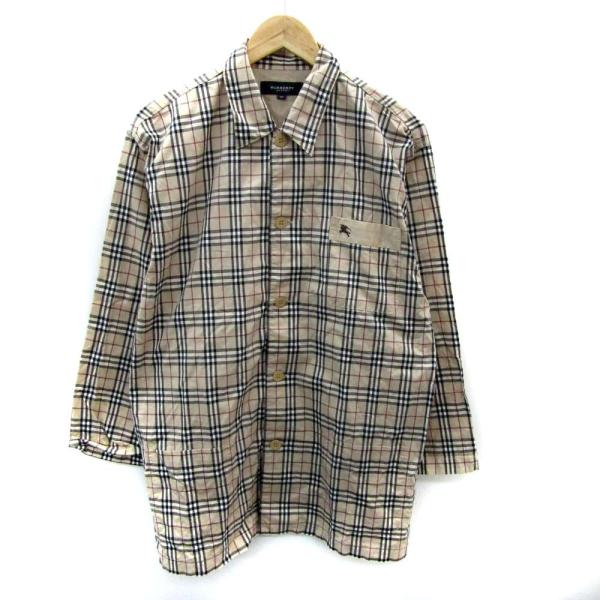 バーバリー ロンドン BURBERRY LONDON カジュアルシャツ 長袖 チェック