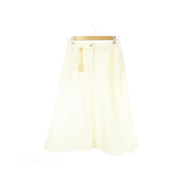 Max Mara（マックスマーラ） コーデュロイスカート フレア ロング ロゴ