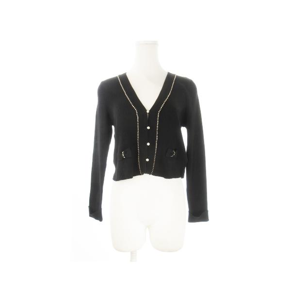 スーパービューティー Super Beauty カーディガン ニット Vネック 長袖