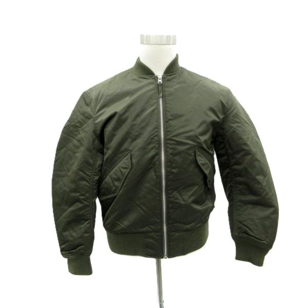 ユニクロ（UNIQLO） ユー U MA-1 ブルゾンジャケット ミドル丈 ジップ