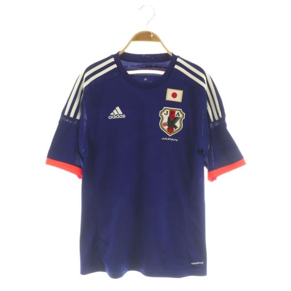  サッカー日本代表 2014 ユニフォーム 2枚セット　青Ｌ　灰Ｍ adidas（アディダス） サッカー 2014日本代表 レプリカユニフォーム