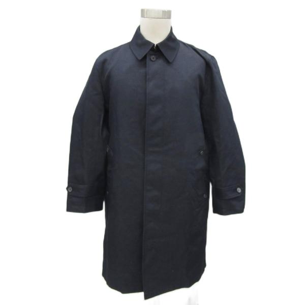 ダーバン DURBAN ステンカラーコート 2L インディゴ デニム調 ライナー