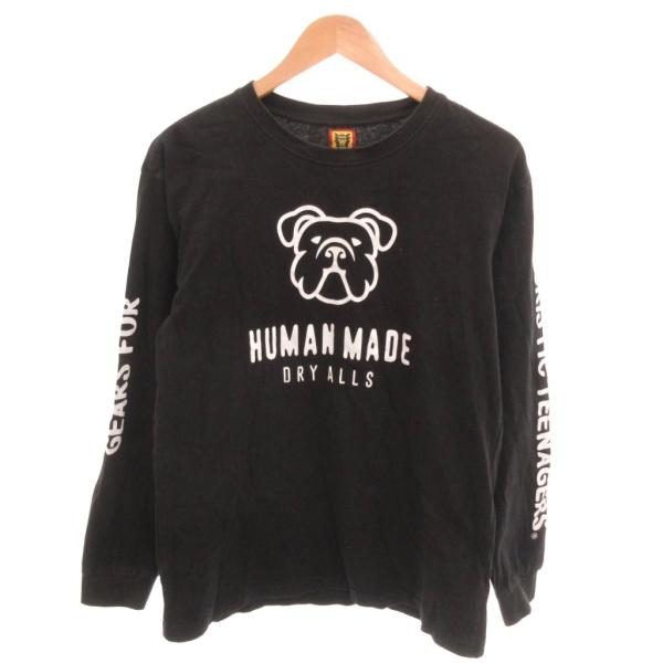 ヒューマンメイド　ロングTシャツ　L ヒューマンメイド HUMAN MADE 長袖Tシャツ ロンT カットソー ロゴ