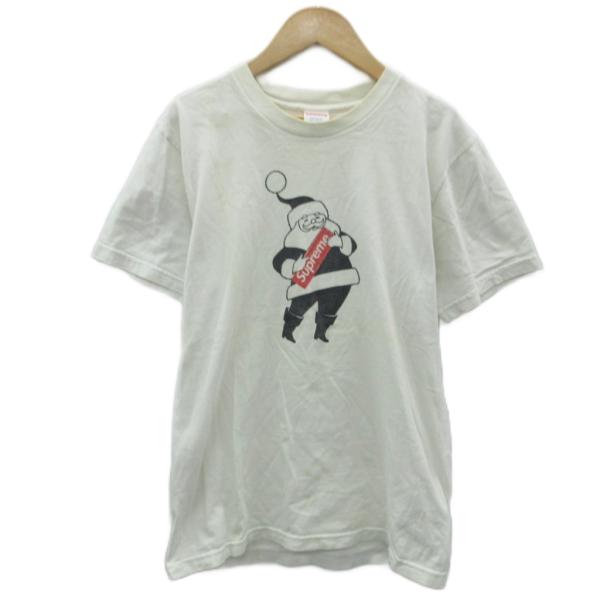 シュプリーム　Tシャツ Supreme（シュプリーム） SUPREME Tシャツ カットソー S 白 プリント