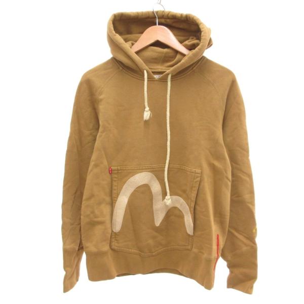 EVISU（エヴィス） トレーナー スウェットパーカー ロゴ 38 マスタード