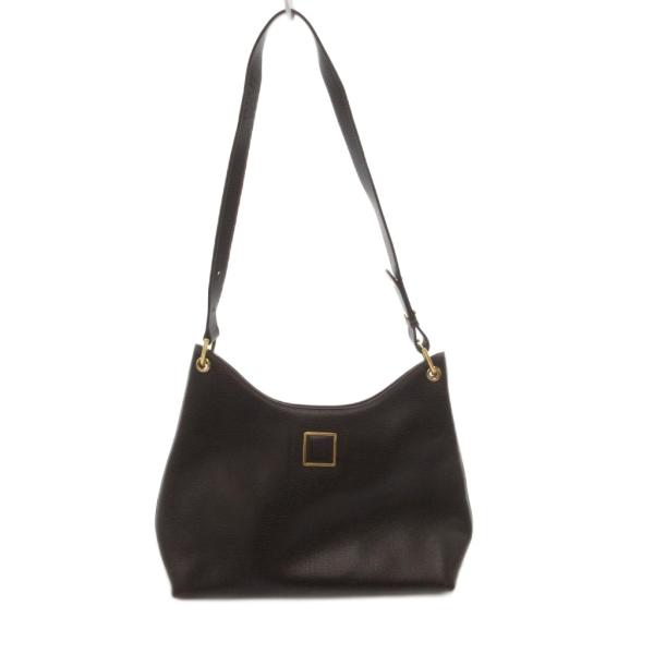 ニナリッチ NINA RICCI ハンドバッグ ブラウン ゴールド金具 /MX ■ECD001 レディース