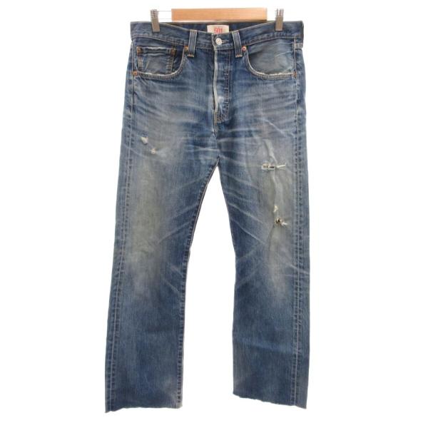 Levi's（リーバイス） Levi's 501 ダメージデニムパンツ ジーンズ