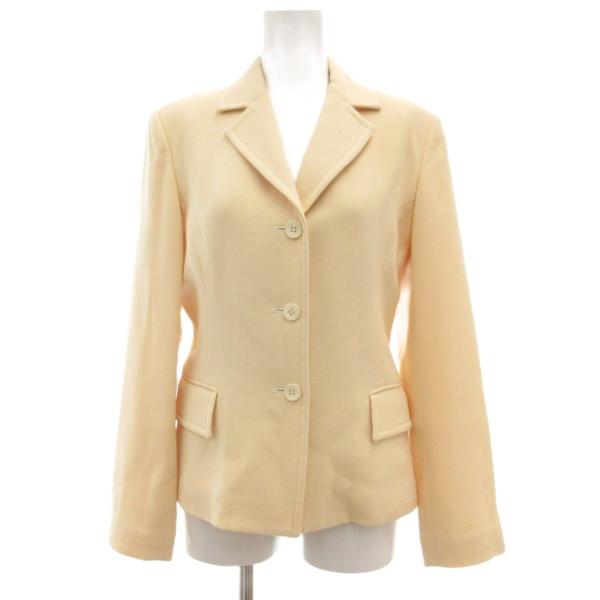 ボディドレッシングデラックス BODY DRESSING Deluxe ジャケット 上着 ウール 9 ベージュ系 長袖 ノッチドラペル 3つボタン /KB