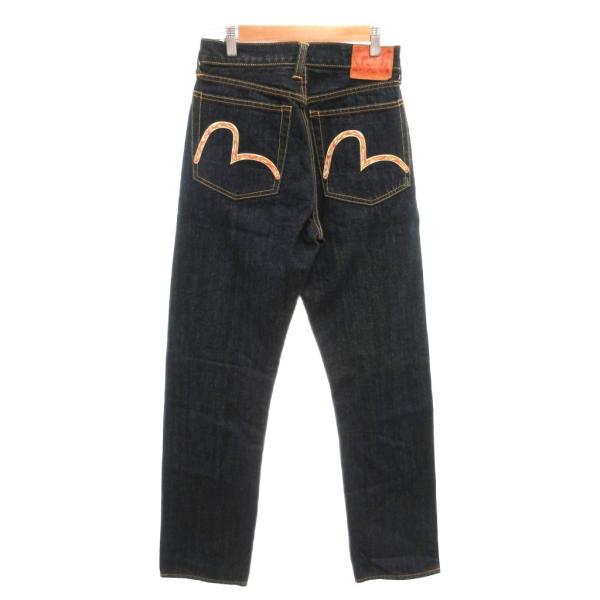 （良品）EVISU デニムポーチ カモメプリント インディゴ 小物入れ 良品）EVISU デニムポーチ カモメプリント インディゴ 小物入れ EVISU