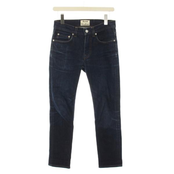 【Acne Studios】ダークデニム ストレートジーンズ vectorpremium_201-802604020429