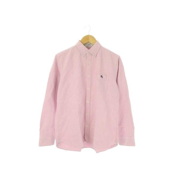 BURBERRY BLACK LABEL（バーバリーブラックレーベル） シャツ 3 紫 Burberrysジャケット(黄土)＆BURBERRY BLACK LABEL Yシャツ(紫)