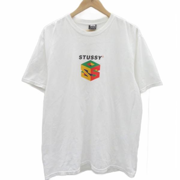 STUSSY（ステューシー） STUSSY Tシャツ カットソー 半袖 M 白