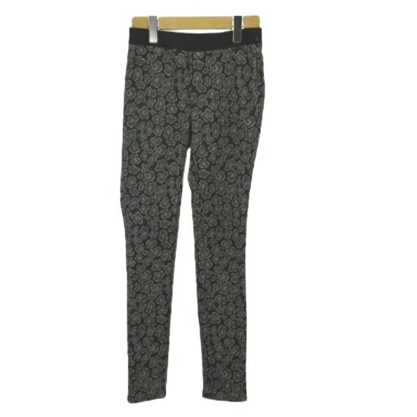 マークバイマークジェイコブス MARC by MARC JACOBS パンツ スキニー O 黒 ブラック グレー 花柄 長ズボン /KK ■GY53 レディース