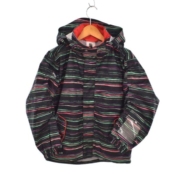 DESCENTE スキーウェア スキージャケット ジップアップ ストライプ柄