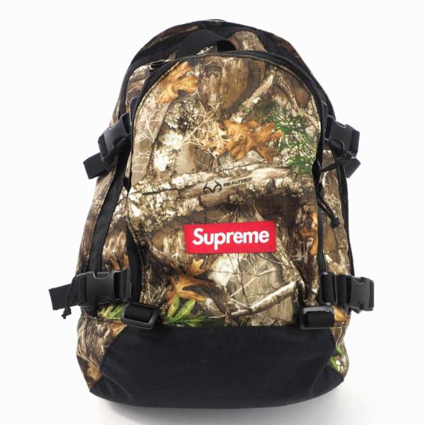 シュプリーム SUPREME 19AW Backpack Real Tree Camo リーフ柄
