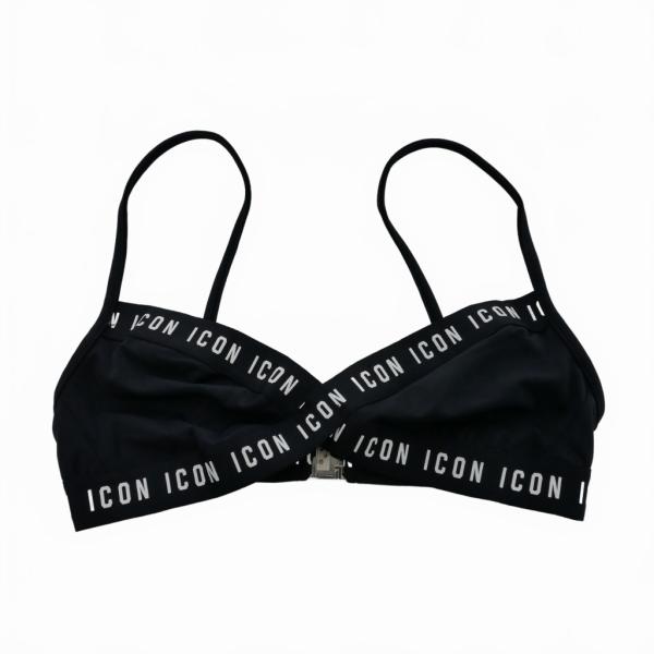 新品未使用❣️DSQUARED2 水着 スイムウェア 黒 XS 新品】DSQUARED2 ディースクエアード ロゴ ブラック