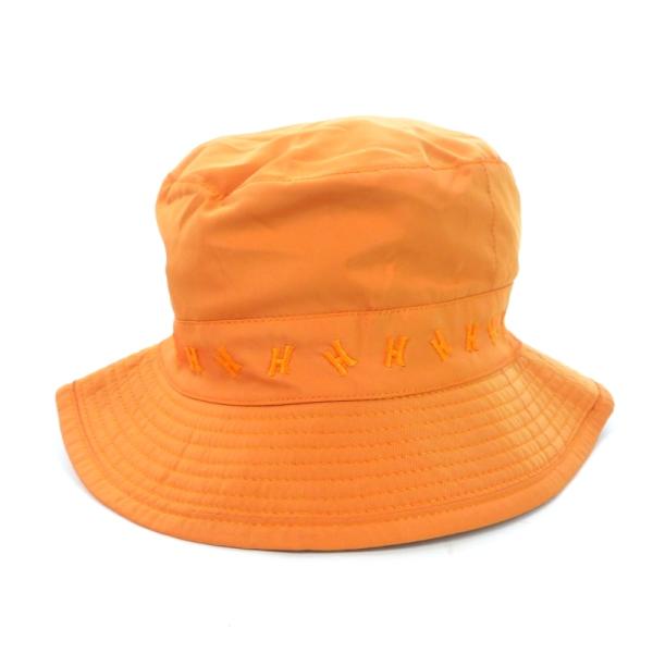 HERMES（エルメス） HERMES Hロゴ 刺? バケットハット バケハ 帽子 56