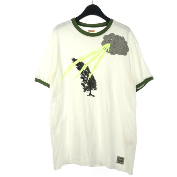 キャピタル kapital Ringer Tee プリント リンガーTシャツ 半袖