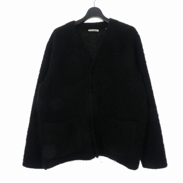 OUR LEGACY モヘア カーディガン ゴールデンサイズ 46 ブラック Our Legacy カーディガン ブラック モヘア
