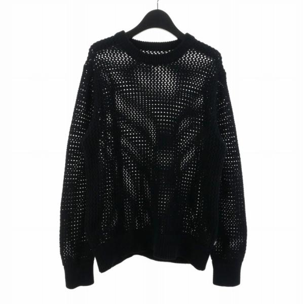 Stussyニット　黒　S 楽天市場】ステューシー STUSSY セーター メンズ Curly S