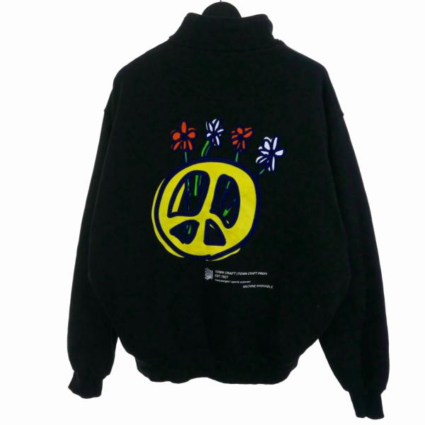 タウンクラフト TOWNCRAFT TOWN CRAFT ハーフジップ トレーナー