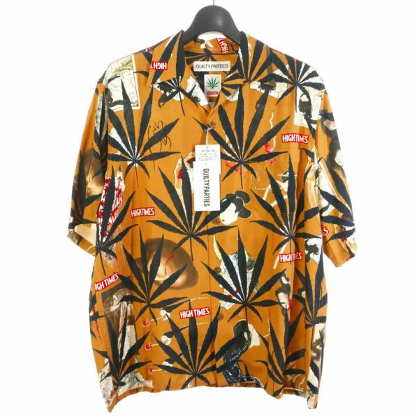 WACKO MARIA × HIGHTIMES 24SS アロハ シャツ XL WACKO MARIA ワコマリア 24SS HIGHTIMES-WM-HI06 × HIGH TIMES S