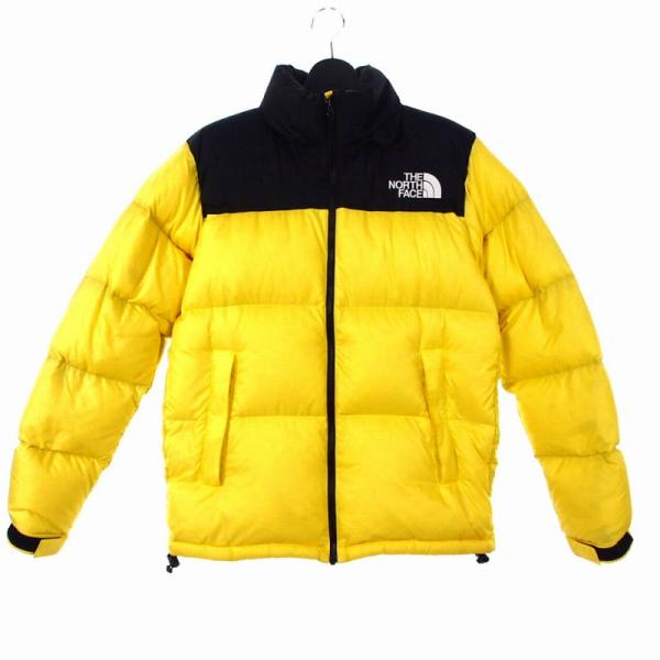未使用品 THE NORTH FACE ダウン S イエロー 071J81 THE NORTH FACE ザノースフェイス Nuptse Jacket ヌプシ ダウン