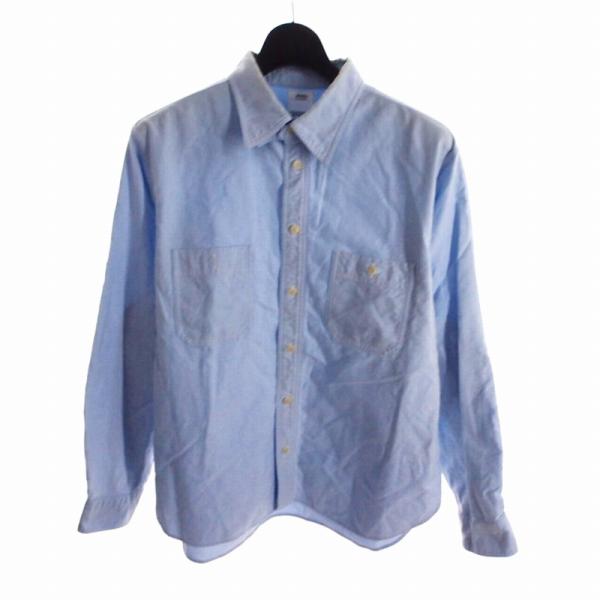 ビズビム VISVIM オックスフォードシャツ 長袖 1 ブルー 青