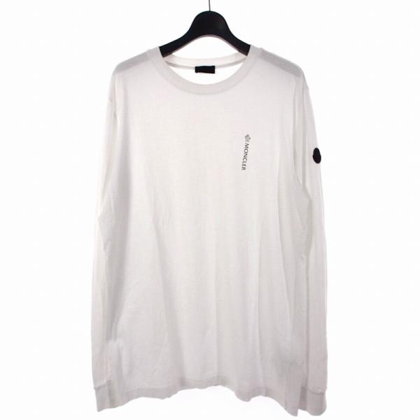 MONCLER モンクレール ロゴプリント ロングスリーブ Tシャツ