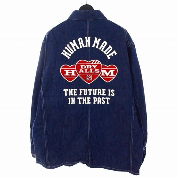 ヒューマンメイド HUMAN MADE DENIM COVERALL JACKET デニム