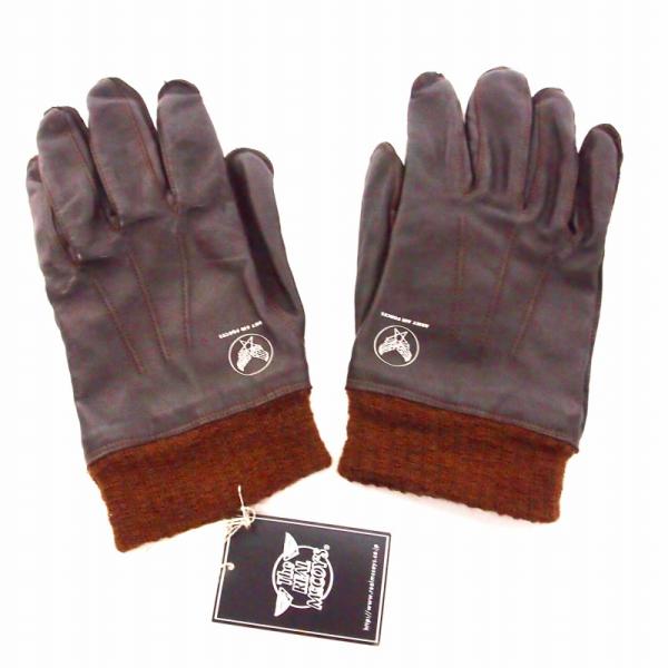 新品 ザ リアルマッコイズ レザーグローブ サイズ8 1/2 ザリアルマッコイズ THE REAL McCOY'S TYPE A-10 GLOVE, FLYING WINTER