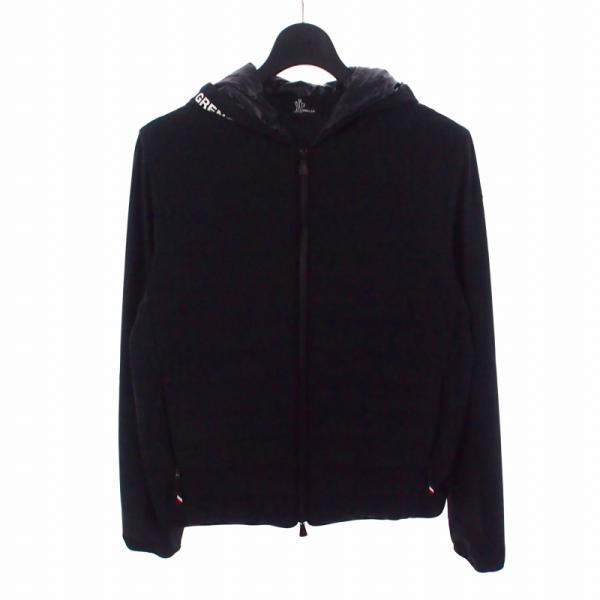 【中古】モンクレール MONCLER ナイロン ダウンジャケット ブルゾン S ブラック 黒 J20978G00023 89ALV メンズ MONCLER（モンクレール） ナイロン ダウンジャケット ブルゾン S