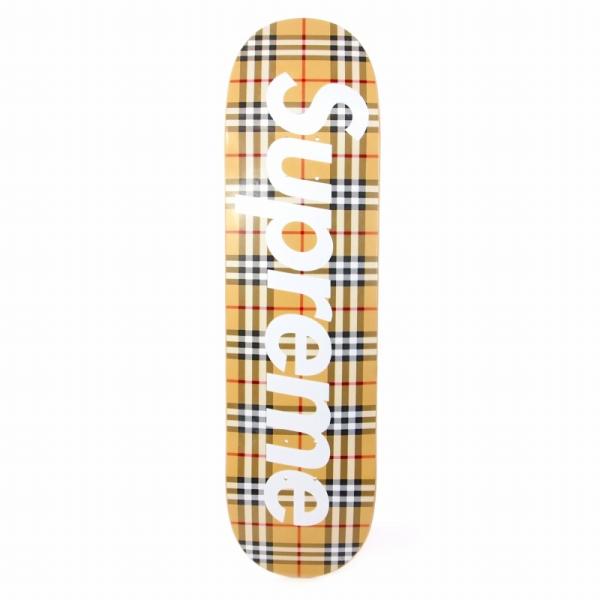 Supreme（シュプリーム） × バーバリー BURBERRY 22SS Skateboard Deck