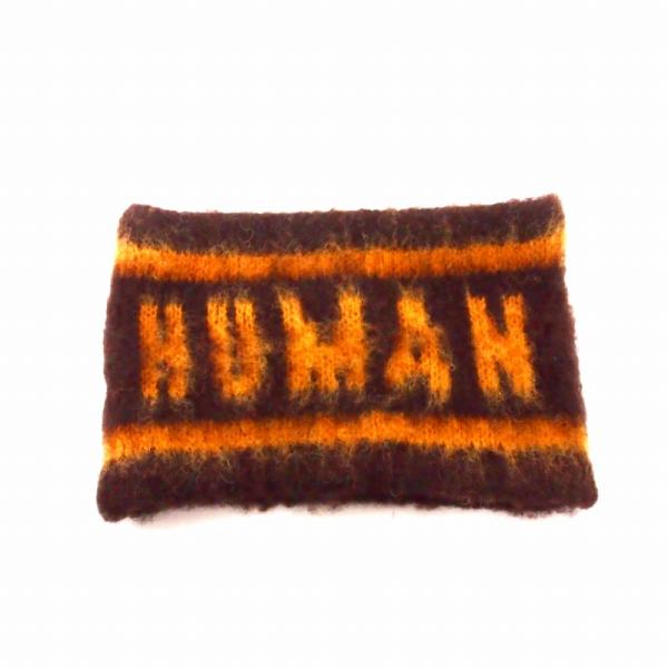 未使用品 ヒューマンメイド HUMAN MADE SHAGGY KNIT LOGO BAND