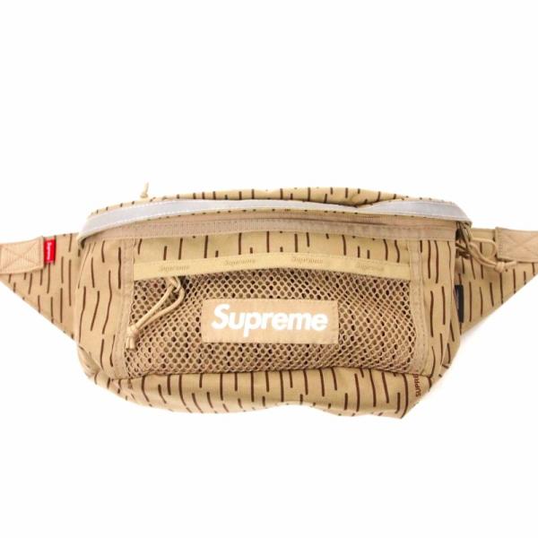 Supreme（シュプリーム） SUPREME 24FW Waist Bag Tan Raindrop