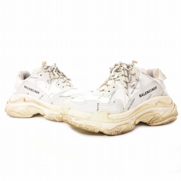 BALENCIAGA triples バレンシアガ　トリプルエス BALENCIAGA】トリプルS フェード加工 スニーカー (BALENCIAGA