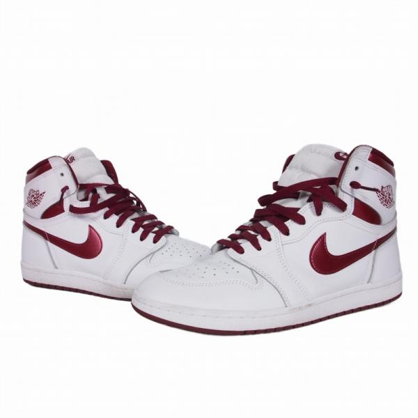 エアジョーダン1 85 メタリックバーガンディ 28cm　箱付き　タグ有り NIKE（ナイキ） NIKE Air Jordan 1 High '85 