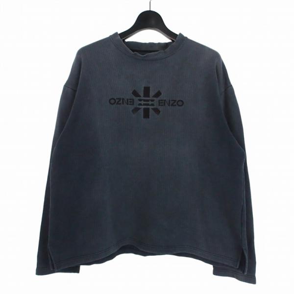 ケンゾー KENZO ロゴ刺? スウェット トレーナー F グレー 3912-7005 メンズ
