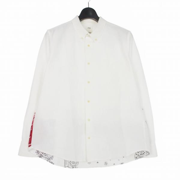 ビズビム BANDANA SHIRT バンダナシャツ 長袖 2 ホワイト 白 ビズビム VISVIM BANDANA SHIRT バンダナシャツ 長袖 2 ホワイト 白